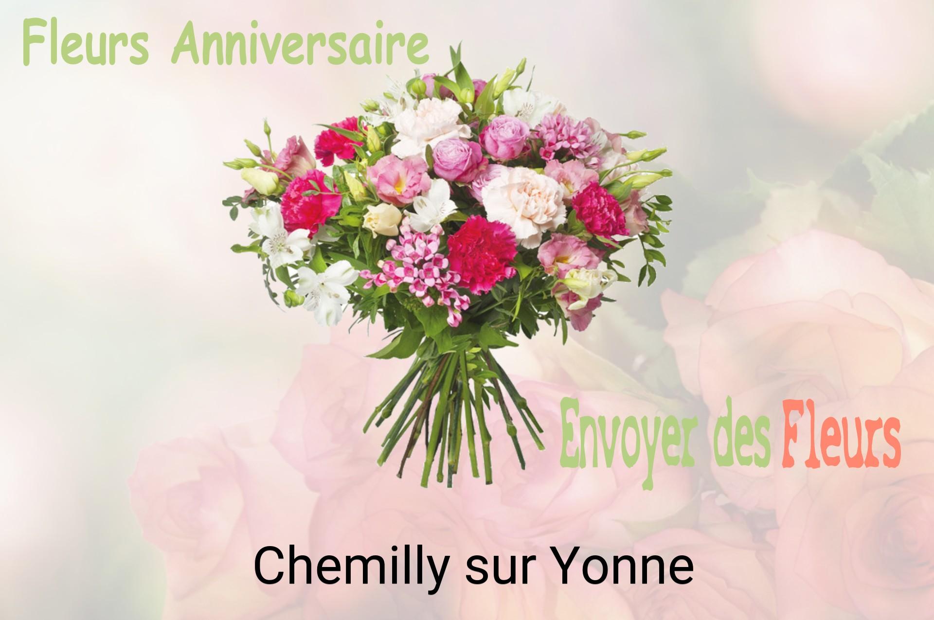 Bouquet de fleurs d’anniversaire livré à Chemilly-sur-Yonne